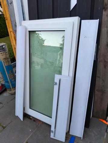 wit PVC Raam, Enlèvement, Utilisé