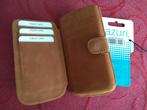 telefoon hoes etui leder kaarten Azuri kerstmis moederdag, Télécoms, Enlèvement ou Envoi, Neuf