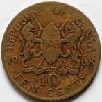 Kenia - 10 cents - 1968, Ophalen, Overige landen, Losse munt