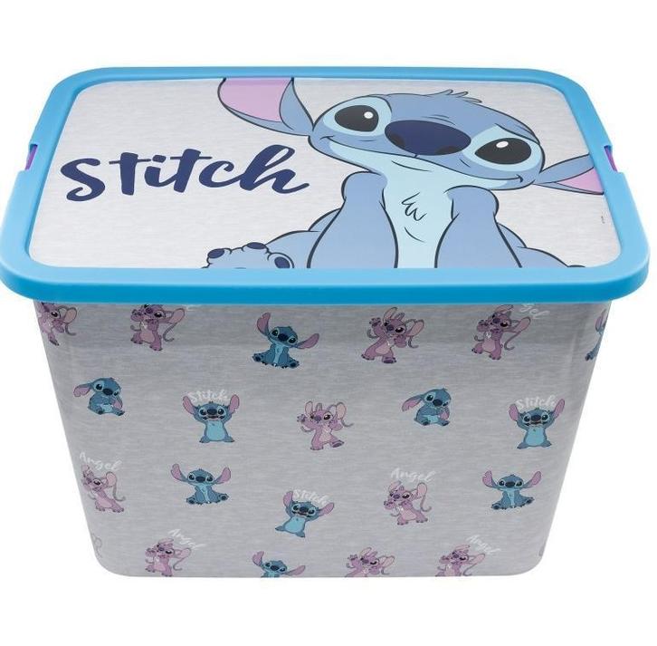 Stitch Opbergbox - 7 Liter - 13 Liter - 23 Liter - Disney, Kinderen en Baby's, Overige Kinderen en Baby's, Nieuw, Ophalen of Verzenden