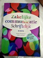 Boek Nederlands Zakelijke communicatie Schriftelijk, Comme neuf, Karel Knispel,., Autres niveaux, Envoi