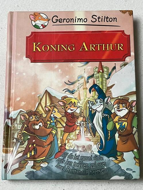 Geronimo Stilton - Koning Arthur, Boeken, Kinderboeken | Jeugd | onder 10 jaar, Zo goed als nieuw, Fictie algemeen, Ophalen of Verzenden