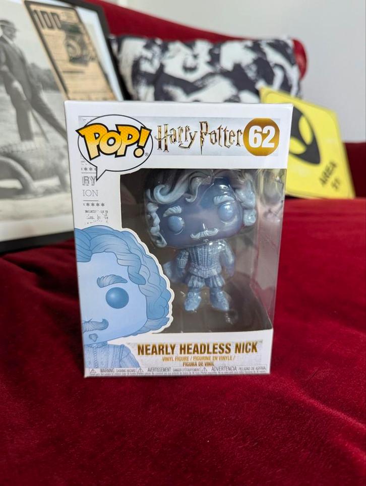 Funko Pop Harry Potter #62 — Nick zonder hoofd — Figuur, Verzamelen, Beelden en Beeldjes, Zo goed als nieuw, Ophalen of Verzenden
