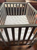 Parc Cubic de la marque Quax en bois massif gris, Ophalen, Zo goed als nieuw, Rechthoekig, In hoogte verstelbaar