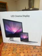 Monitor Apple LED Cinema Display 24 inch NIKKEL!, Computers en Software, Monitoren, Ophalen, HD, Ingebouwde speakers, Zo goed als nieuw