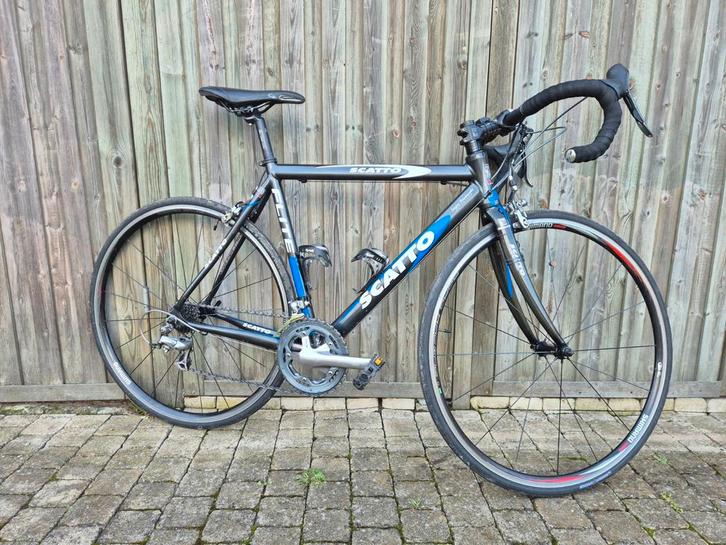 Scatto Flite racefiets shimano 105, Fietsen en Brommers, Fietsen | Racefietsen, Aluminium, Ophalen
