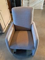 zeteltje in stof te koop, Huis en Inrichting, Fauteuils, Ophalen, Minder dan 75 cm, Stof, Zo goed als nieuw
