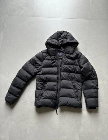 Woolrich donsjas matzwart, Enlèvement ou Envoi, Comme neuf, Noir, Taille 34 (XS) ou plus petite