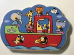 Houten Inlegpuzzel Djeco, Kinderen en Baby's, Ophalen, Minder dan 10 stukjes, Zo goed als nieuw, Van hout