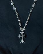 collier chrome heart, Handtassen en Accessoires, Kettingen, Ophalen of Verzenden, Zo goed als nieuw, Zilver, Zilver