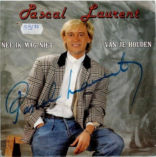 Vinyl, 7"   -   Pascal Laurent – Nee Ik Mag Niet Van Je Houd, Cd's en Dvd's, Vinyl | Overige Vinyl, Overige formaten, Ophalen of Verzenden