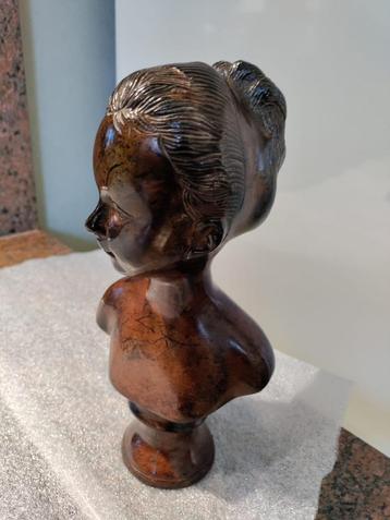 Bronzen buste, Antiek en Kunst, Kunst | Beelden en Houtsnijwerken, Ophalen