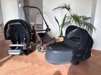 Volledige set - Cybex kinderwagen, maxicosi, zitje en wieg, Kinderen en Baby's, Gebruikt, Verstelbare duwstang, Ophalen of Verzenden