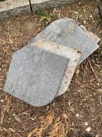 4 granieten stenen voor parasolvoet, Parasolvoet, Gebruikt, Ophalen