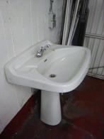 ANTIEK 60s LAVABO OP SOKKEL AFHALING LEES BESCHRIJVING, Ophalen, Gebruikt, Steen, Wastafel