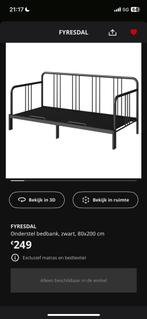 Uitschuifbaar metalen zetelbed, Enlèvement, Comme neuf