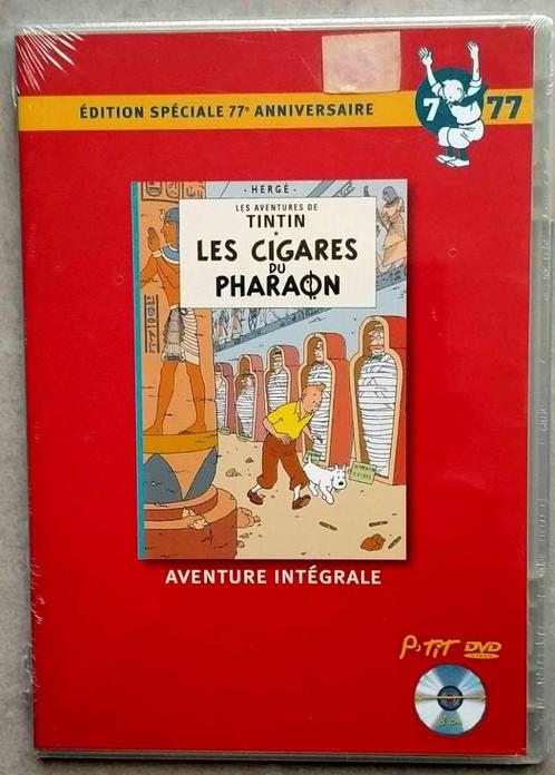 Tintin (Kuifje) Petit DVD Les cigares du Pharaon, Cd's en Dvd's, Dvd's | Tv en Series, Nieuw in verpakking, Actie en Avontuur