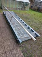 TRAP TRAPPEN IJZER METAL GEGALVANISEERDE BORDES, Doe-het-zelf en Bouw, Ladders en Trappen, Ophalen of Verzenden, Trap