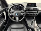 BMW 120i sport automaat - Leder - HiFi - F1 paddles, Auto's, BMW, Automaat, 4 cilinders, Zwart, Leder