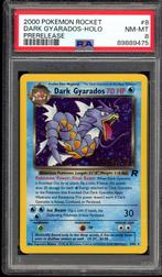 Dark Gyarados Holo [Pré-sortie] PSA 8 - 8/82 - Team Rocket, Envoi, Comme neuf, Cartes en vrac, Foil