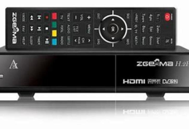 Zgemma h2h, TV, Hi-fi & Vidéo, Antennes paroboliques, Comme neuf, Accessoires d'antenne (parabolique), Envoi