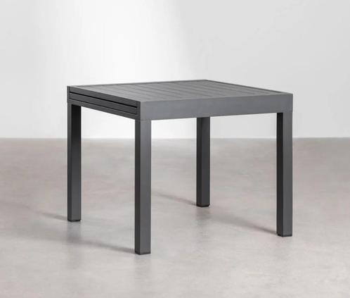 Table jardin extensible en aluminium, Tuin en Terras, Tuintafels, Nieuw, Vierkant, Aluminium, Ophalen