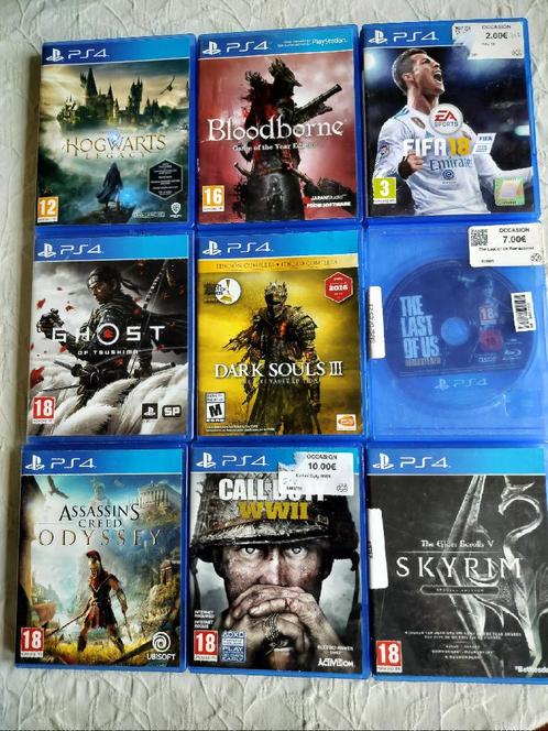 PS4 + 9 jeux, Games en Spelcomputers, Games | Sony PlayStation 4, Gebruikt, Ophalen