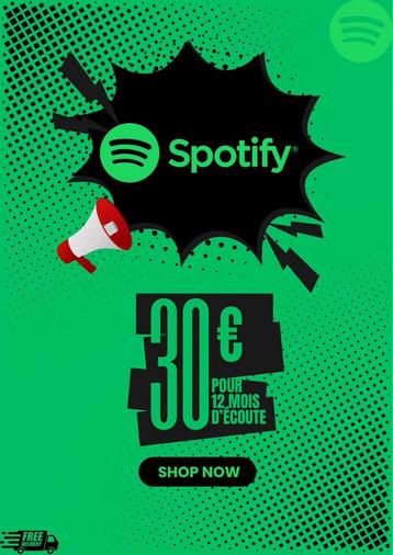 Compte Spotify 1 an, Enlèvement