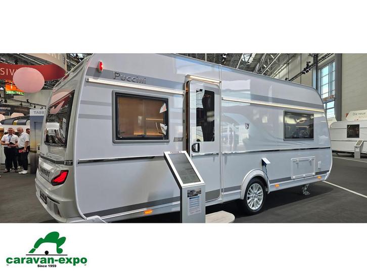TABBERT Puccini 550E 2.3 2026, Caravans en Kamperen, Caravans, Bedrijf, tot en met 4, 1250 - 1500 kg, Tabbert, 5 tot 6 meter