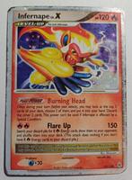 Pokémonkaart Infernape Lv. X Diamond & Pearl 121/130 Holo, Foil, Utilisé, Cartes en vrac, Enlèvement ou Envoi