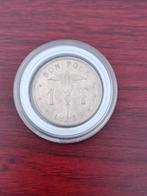 Munt 1 Belgische frank - 1933, Ophalen of Verzenden, Losse munt