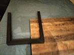 Tafelblad hout en 1 metalen poot, Huis en Inrichting, Ophalen