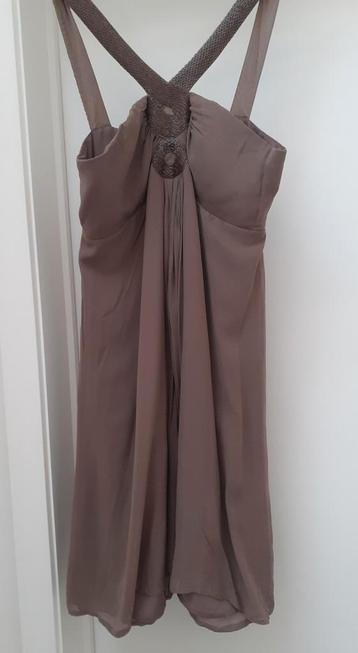 1-2-3 Robe en soie taille 38, Enlèvement ou Envoi, Comme neuf, Taille 38/40 (M)