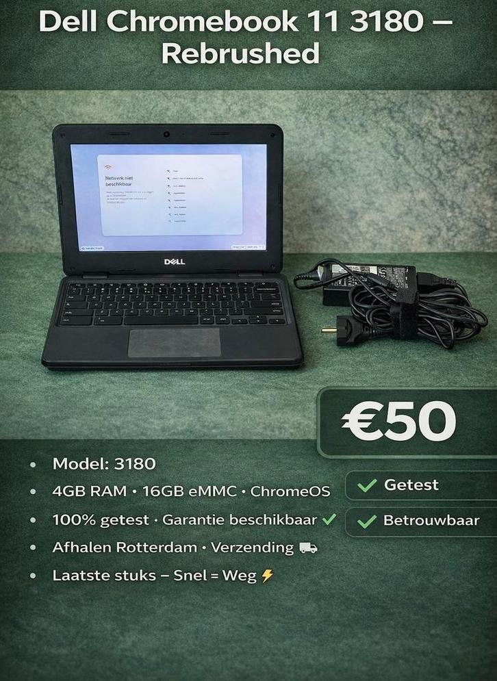 Laptops, Getest en Betaalbaar, Computers en Software, Laptop-opladers, Zo goed als nieuw, Ophalen of Verzenden