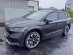 Skoda Enyaq Sportline 80 IV, Auto's, Automaat, Zwart, Alcantara, Zwart