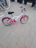 Meisjesfiets 16 inch b-twin, Fietsen en Brommers, Ophalen, Gebruikt, 16 inch