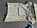 geel-wit gestreept t-shirt, Smart with style, 128, Enfants & Bébés, Vêtements enfant | Taille 128, Enlèvement ou Envoi, Comme neuf