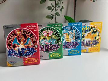 Volledige Japanse Collectie Pokemon Compleed in Doos