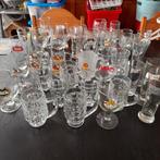 Lot van 41 bierglazen verschillende soorten, Verzamelen, Glas en Drinkglazen, Ophalen of Verzenden, Zo goed als nieuw