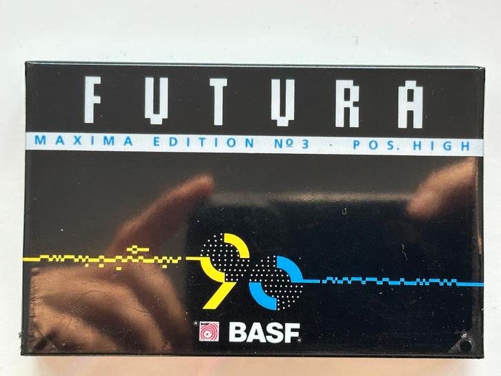 NOS Audio Cassettes BASF Chrome maxima futura edition nr 2, Cd's en Dvd's, Cassettebandjes, Nieuw in verpakking, Onbespeeld, Overige genres