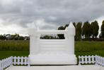 Springkussen huren - Wit, Verzenden, Nieuw