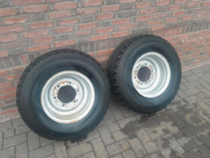 Landbouwbanden op Velgen, Autos : Pièces & Accessoires, Pneus & Jantes, Pneus et Jantes, Pneus hiver, Enlèvement