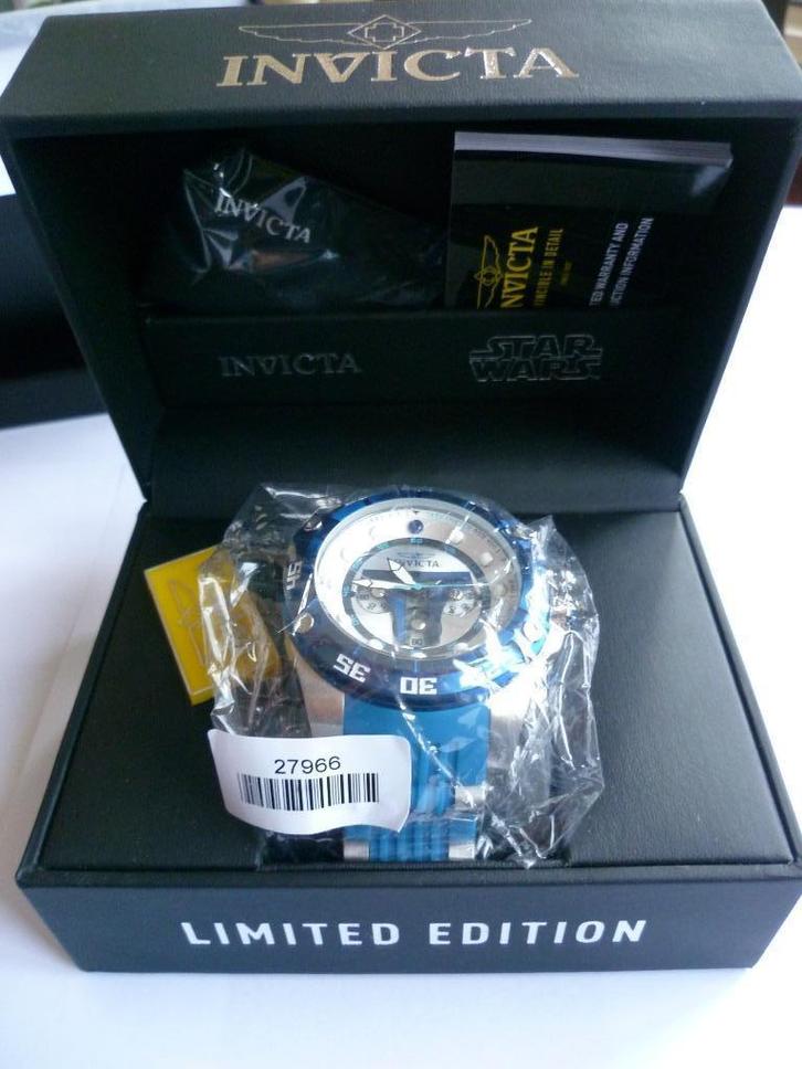 LIMITED EDITION STARWARS CHRONOGRAPH HORLOGE ''JANGO FETT', Verzamelen, Star Wars, Nieuw, Gebruiksvoorwerp, Ophalen of Verzenden