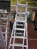 Professionele WAKU Kwaliteit Vouwladder € 295 excl., Ophalen, Overige materialen, Overige typen, Zo goed als nieuw