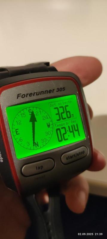 Garmin Forerunner 305 jps beschikbaar voor biedingen