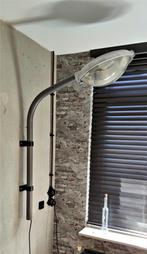 Industriële Philips wandlamp, Ophalen of Verzenden, Gebruikt, Glas, Industrieel