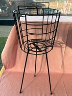 Retro metalen bloemenstaander., Ophalen of Verzenden