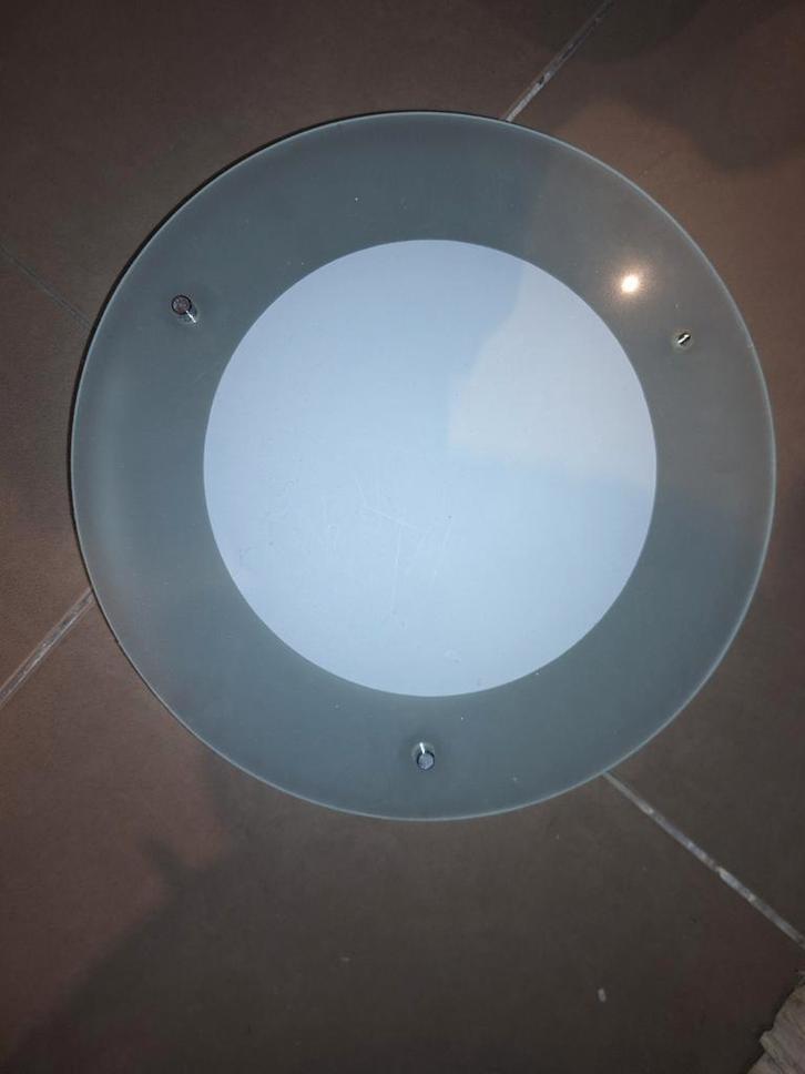 Te koop mat licht 30 cm, Huis en Inrichting, Lampen | Plafondlampen, Ophalen