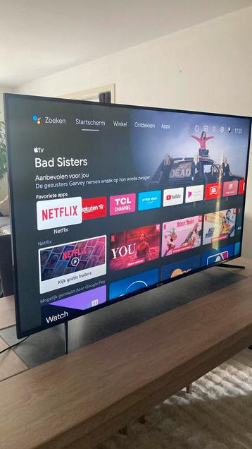Tcl, Android smart tv, 65inch 165cm,3x hdmi,usb,av, Audio, Tv en Foto, Televisies, 50 Hz, LCD, Zo goed als nieuw, 100 cm of meer