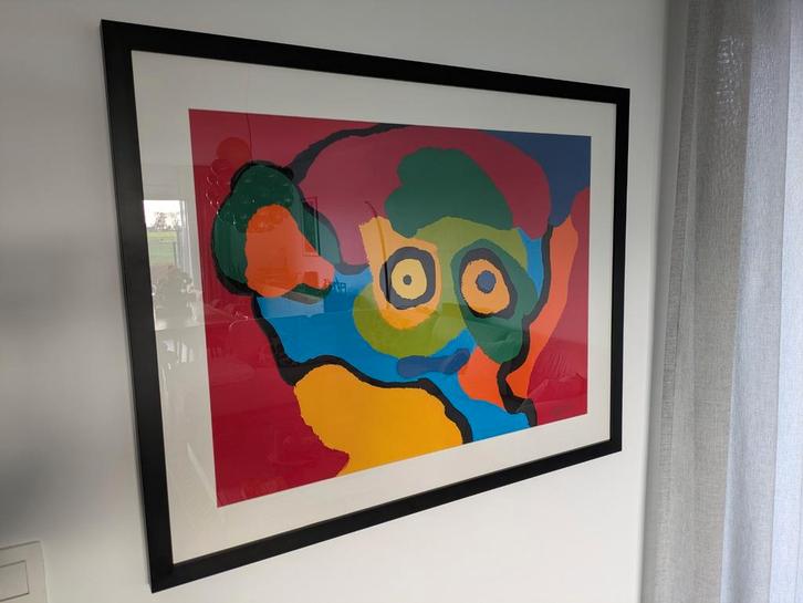 Karel Appel 1973 - Prachtig ingelijst, Antiek en Kunst, Kunst | Litho's en Zeefdrukken, Ophalen